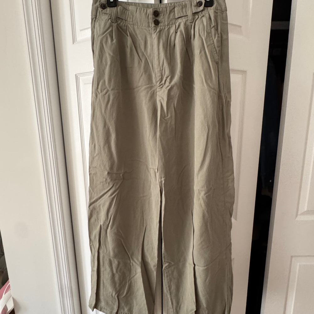 Madewell harlow wide-leg pants
